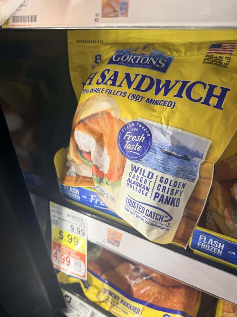 Gorton's Seafood Kroger Shelf image