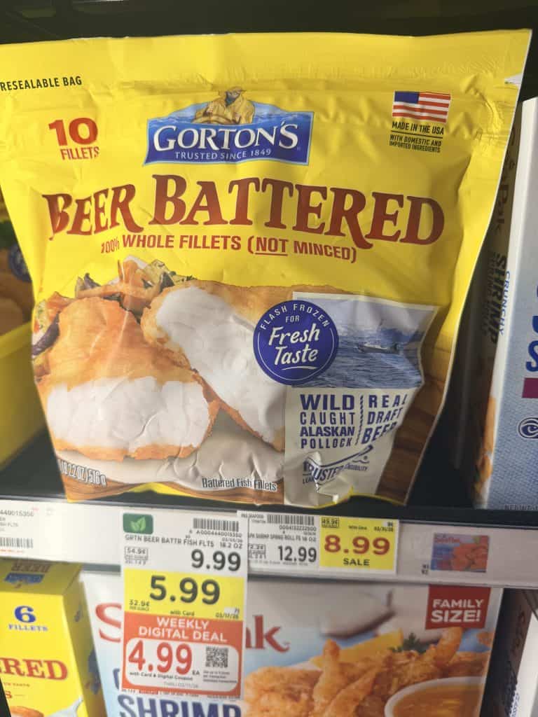 Gorton's Seafood Kroger Shelf image