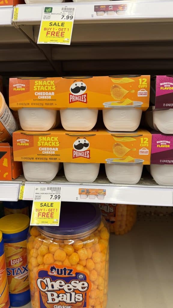 pringles kroger shelf image