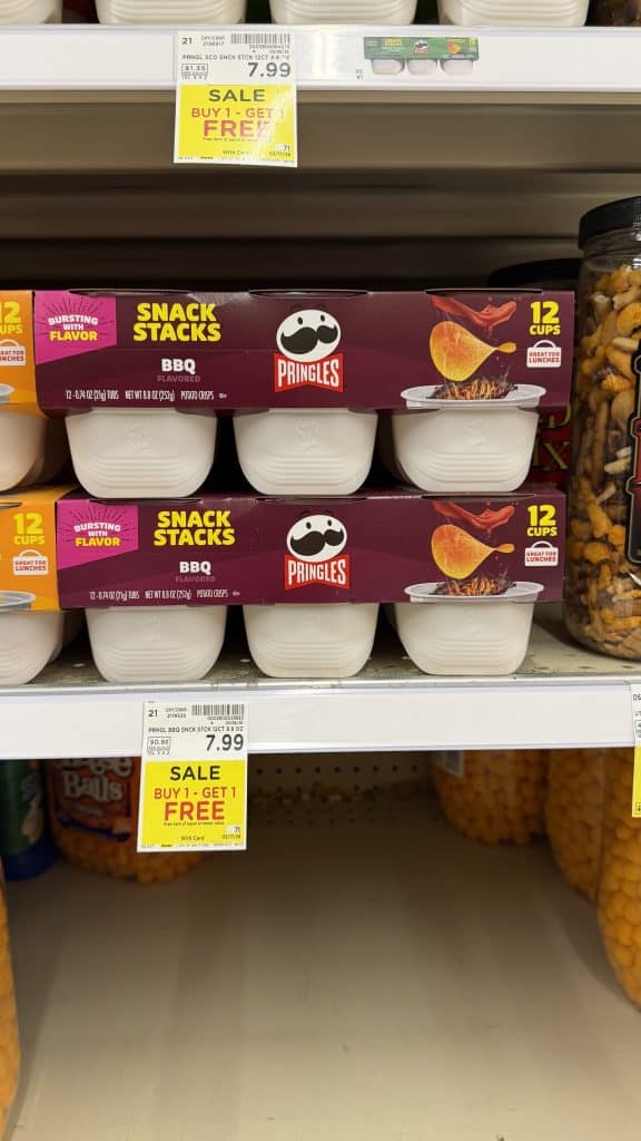 pringles kroger shelf image