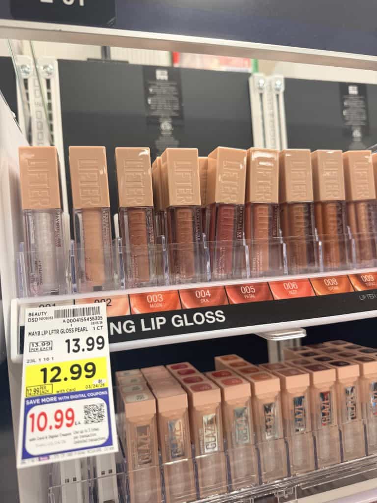 Maybelline Lifter Gloss Kroger Shelf image