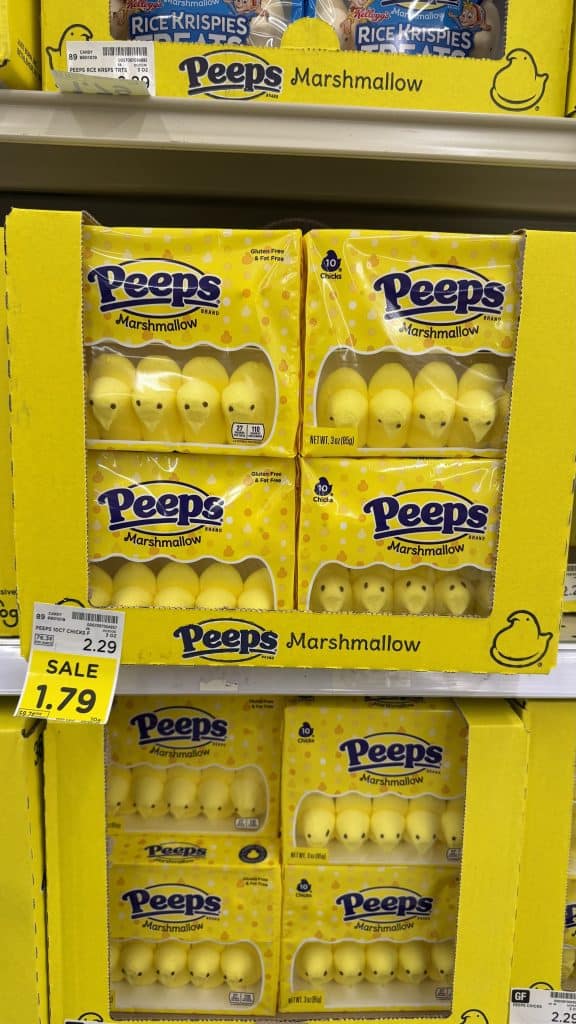 Peeps Kroger Shelf Image