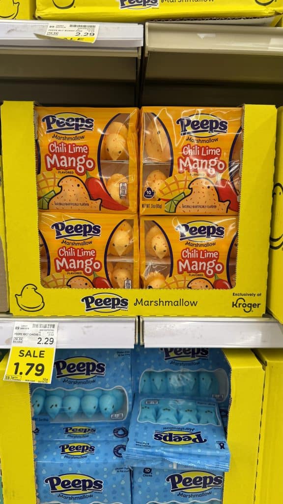 Chili Lime Mango Peeps Kroger Shelf Image