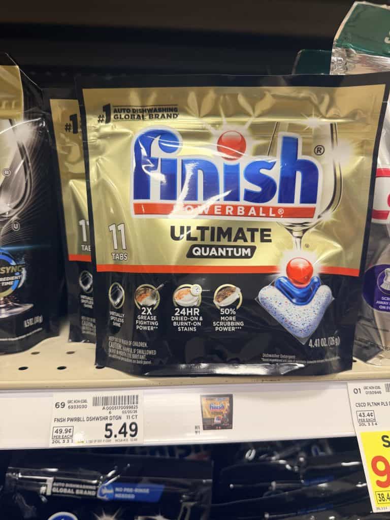 finish dishwasher tabs kroger shelf image