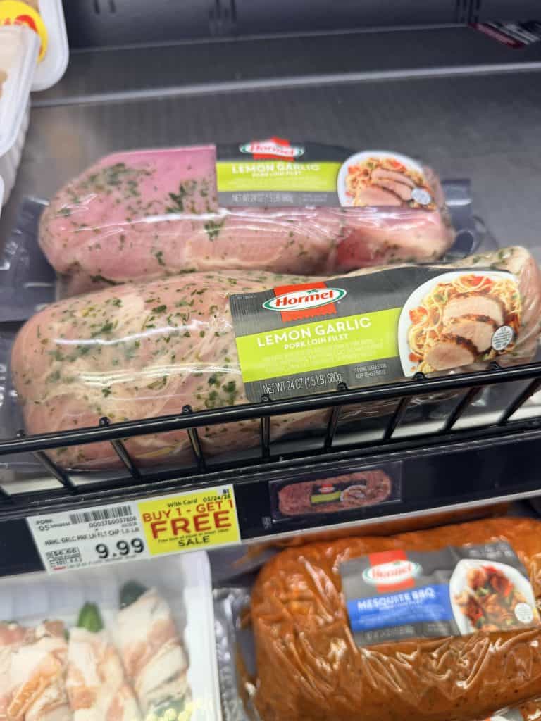 Hormel Marinated Pork Loins Kroger shelf image