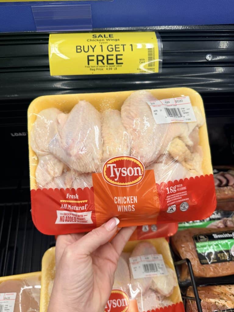 Tyson Chicken Kroger shelf image