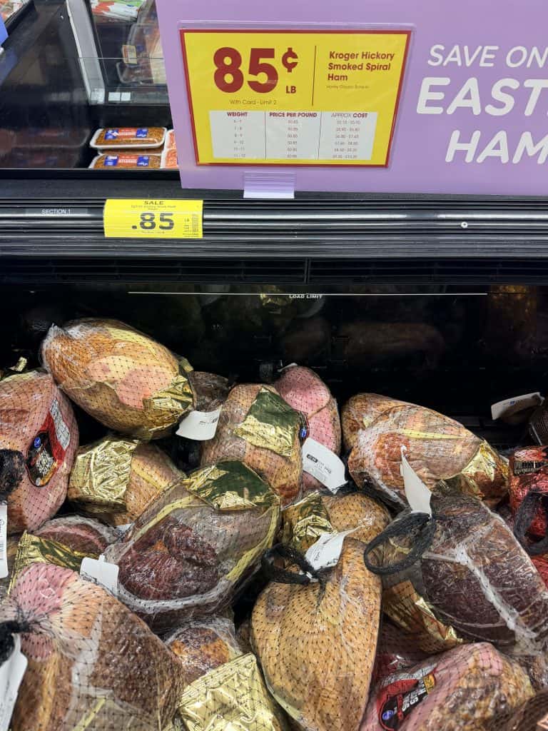 kroger spiral ham