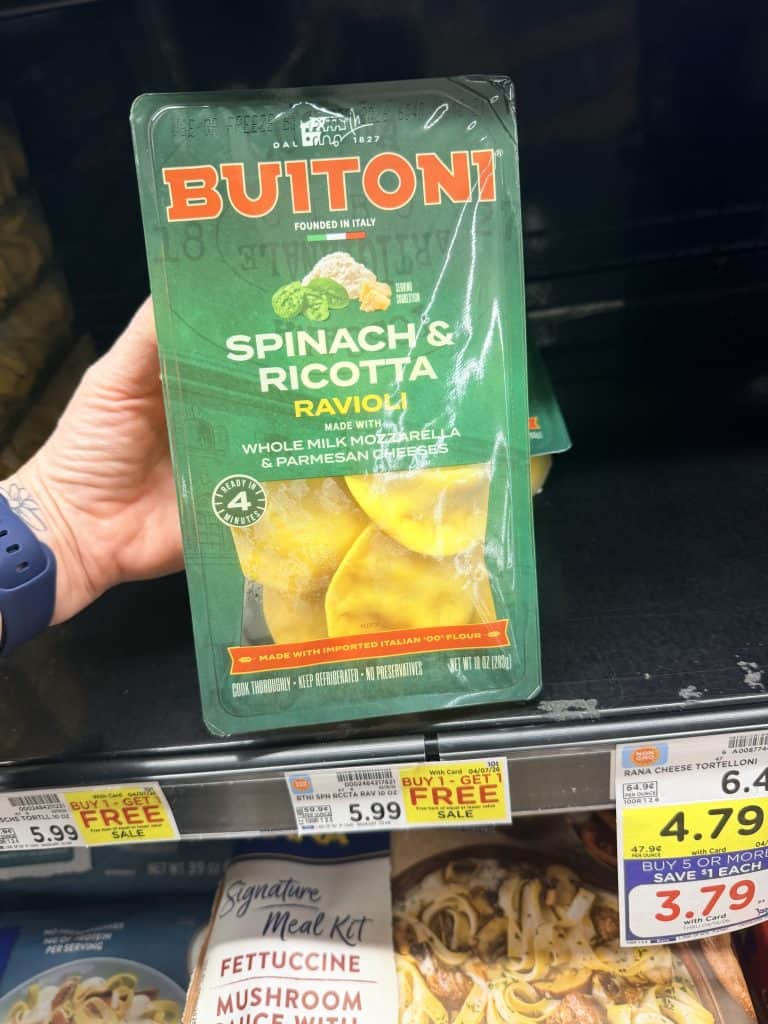 buitoni pasta kroger shelf image