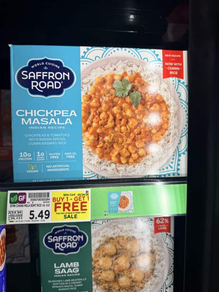 Saffron Road Kroger Shelf image
