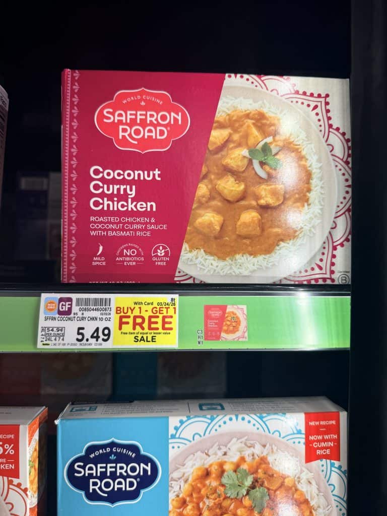 Saffron Road Kroger Shelf image