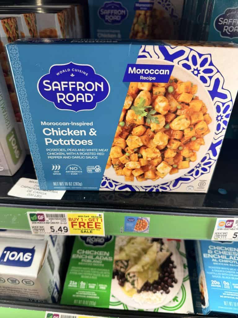 Saffron Road Kroger Shelf image
