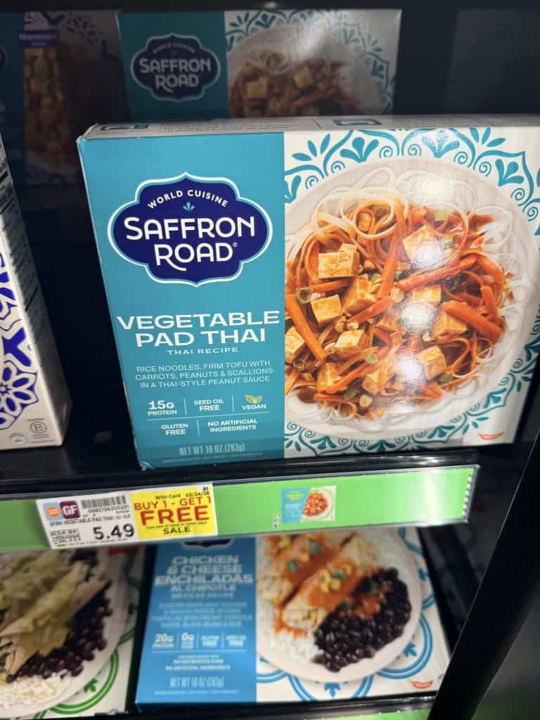 Saffron Road Kroger Shelf image