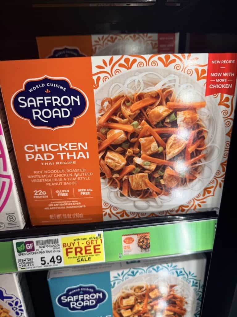 Saffron Road Kroger Shelf image