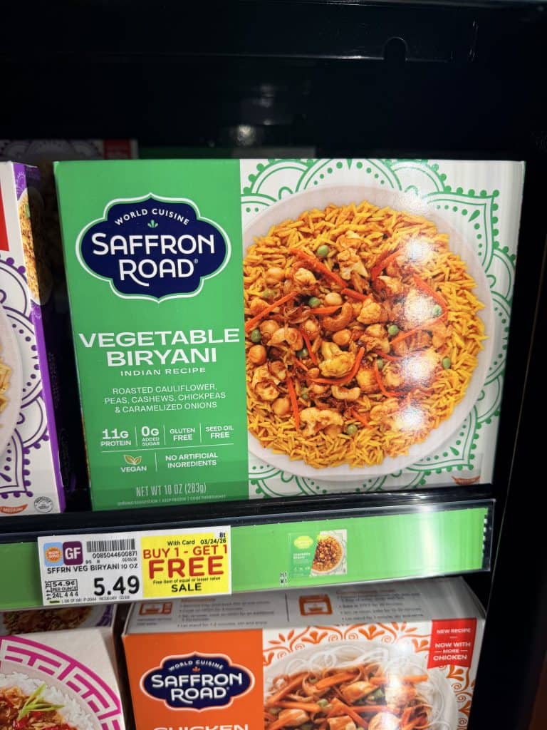 Saffron Road Kroger Shelf image