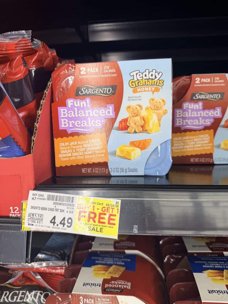 Sargento Balanced Breaks Kroger Shelf image