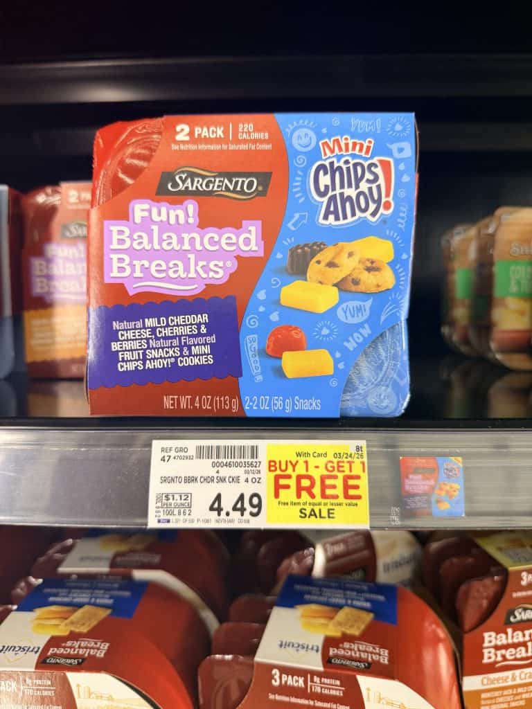 Sargento Balanced Breaks Kroger Shelf image