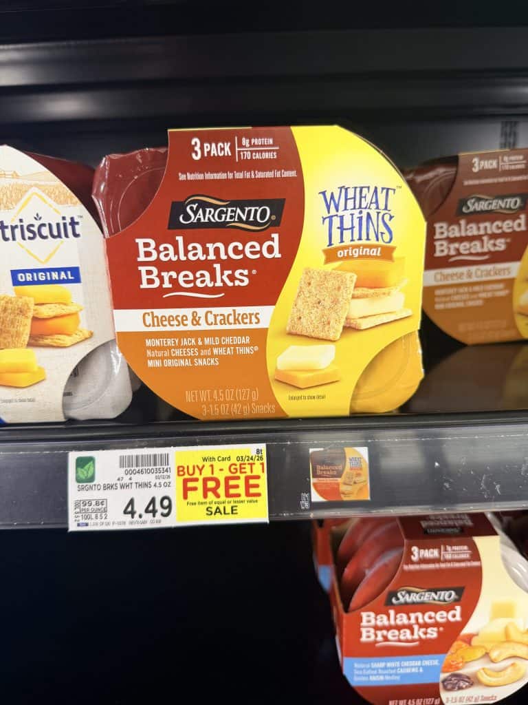 Sargento Balanced Breaks Kroger Shelf image