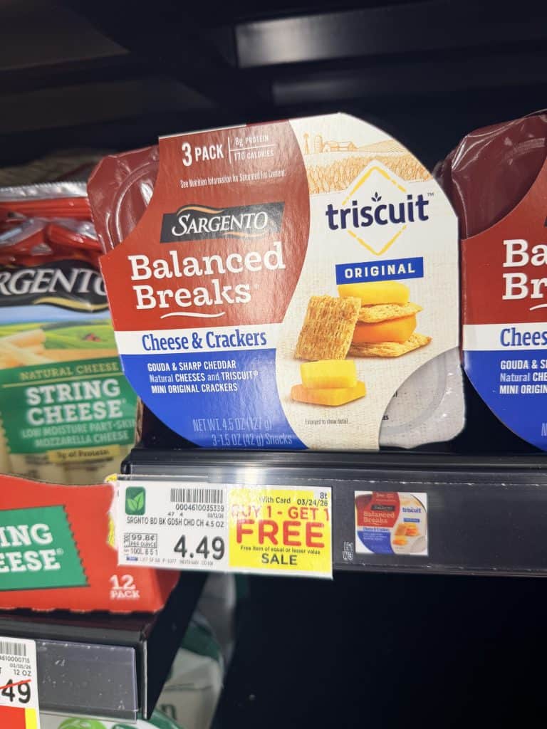 Sargento Balanced Breaks Kroger Shelf image