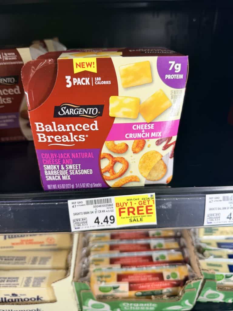 Sargento Balanced Breaks Kroger Shelf image
