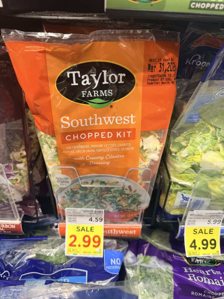 Taylor Farms Salad Kit Kroger Shelf image