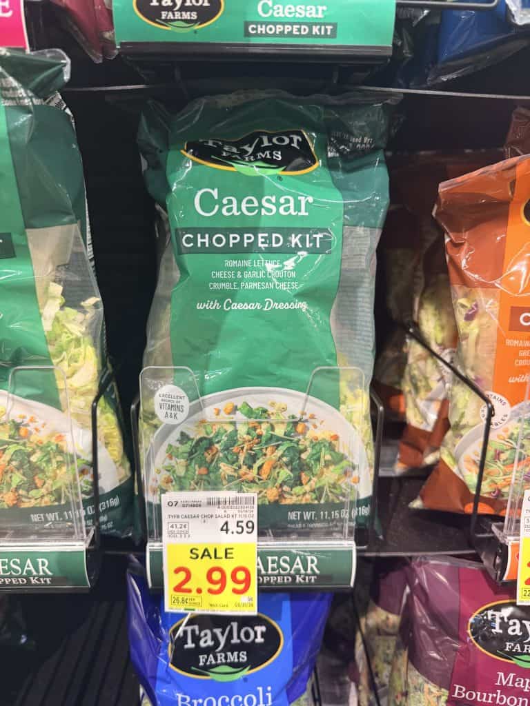 Taylor Farms Salad Kit Kroger Shelf image