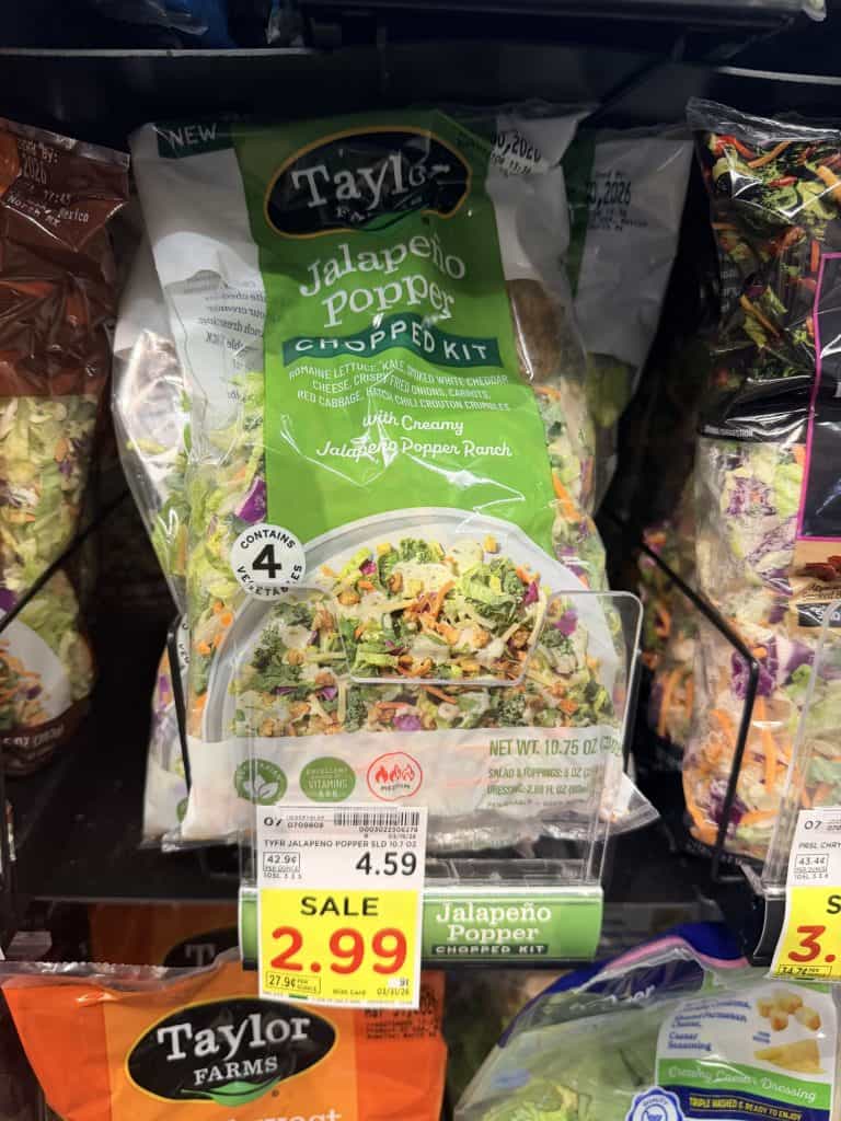 Taylor Farms Salad Kit Kroger Shelf image