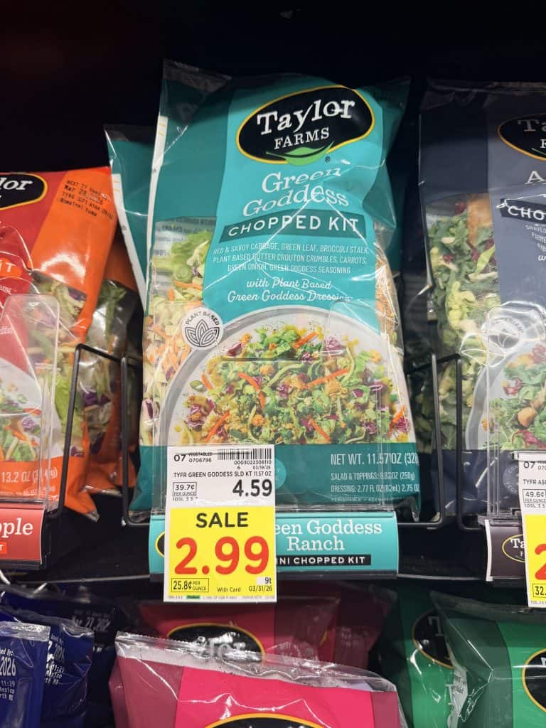 Taylor Farms Salad Kit Kroger Shelf image
