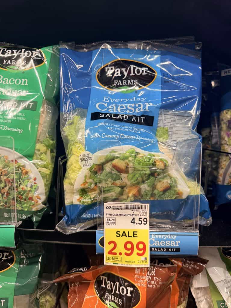 Taylor Farms Salad Kit Kroger Shelf image