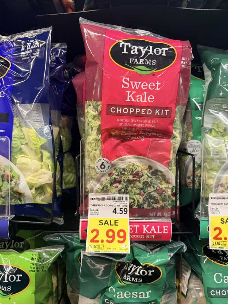 Taylor Farms Salad Kit Kroger Shelf image