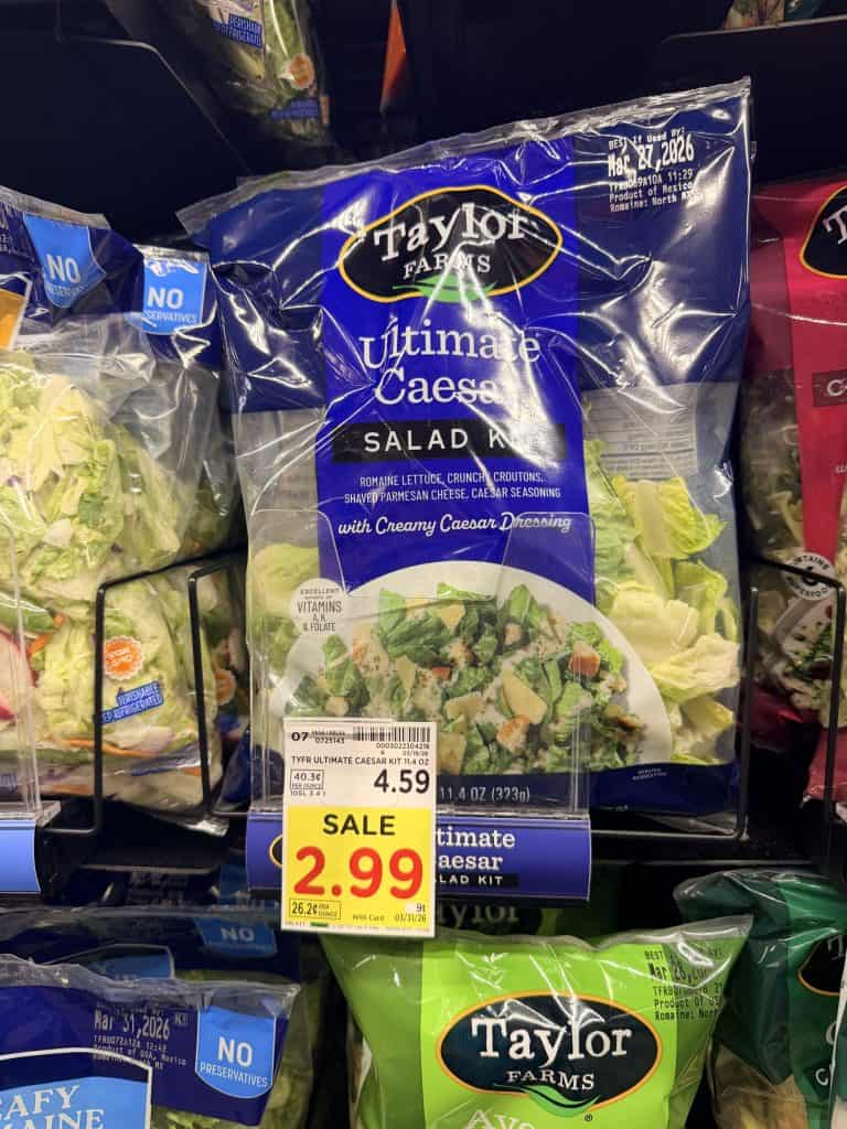 Taylor Farms Salad Kit Kroger Shelf image