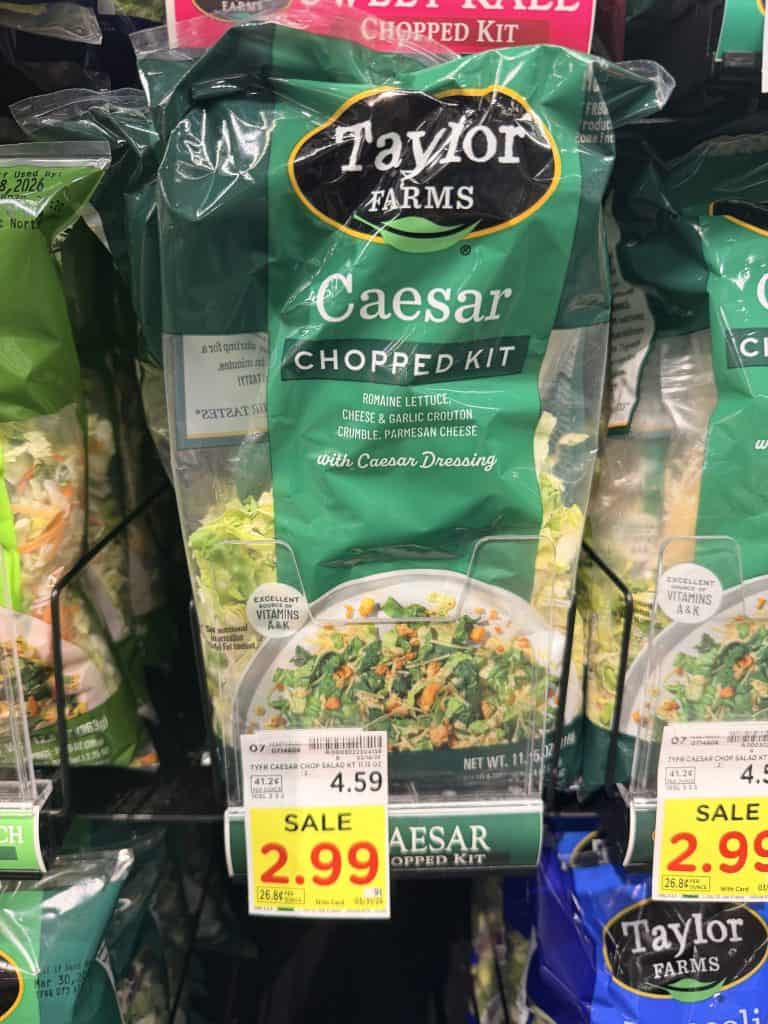 Taylor Farms Salad Kit Kroger Shelf image