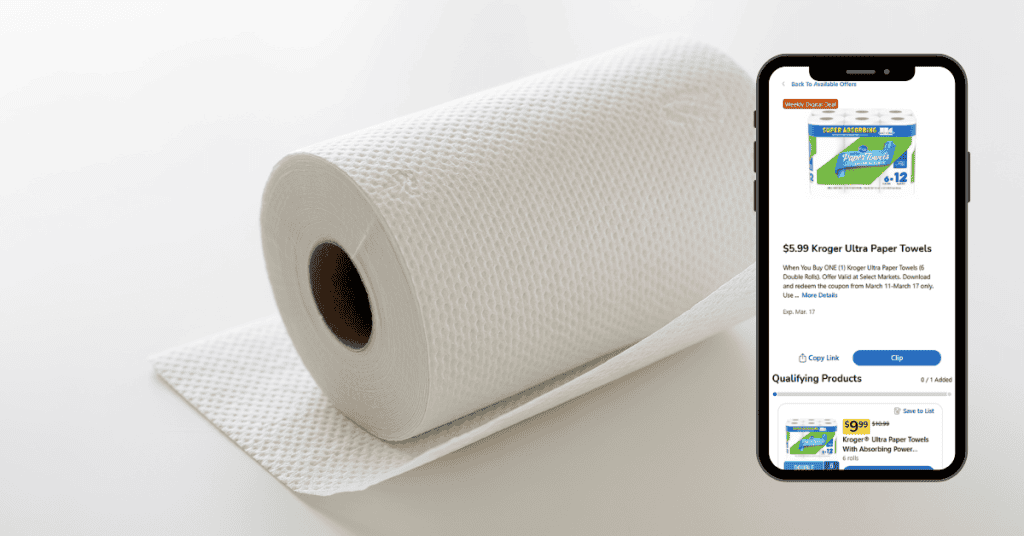 kroger paper towels