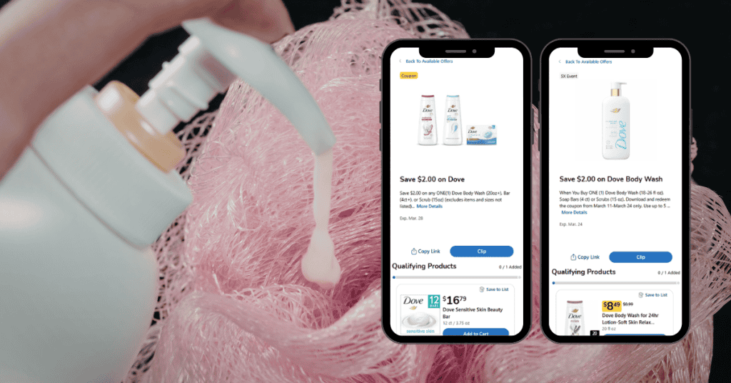 dove body wash