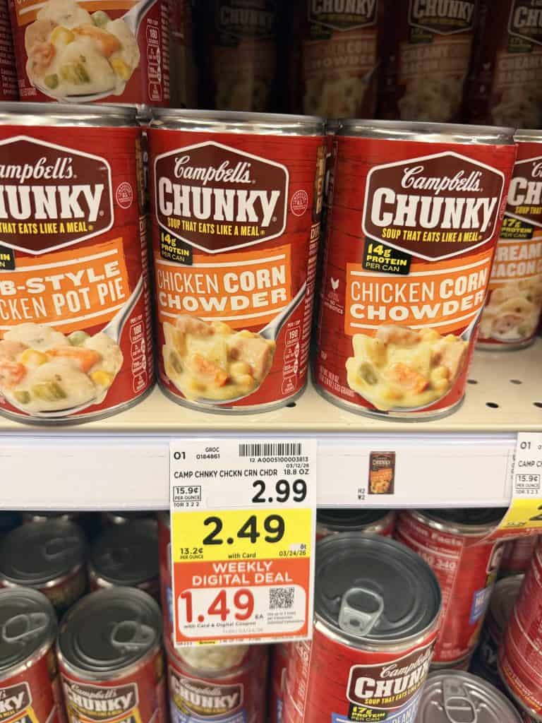 campbell's chunky soup kroger shelf image (1)