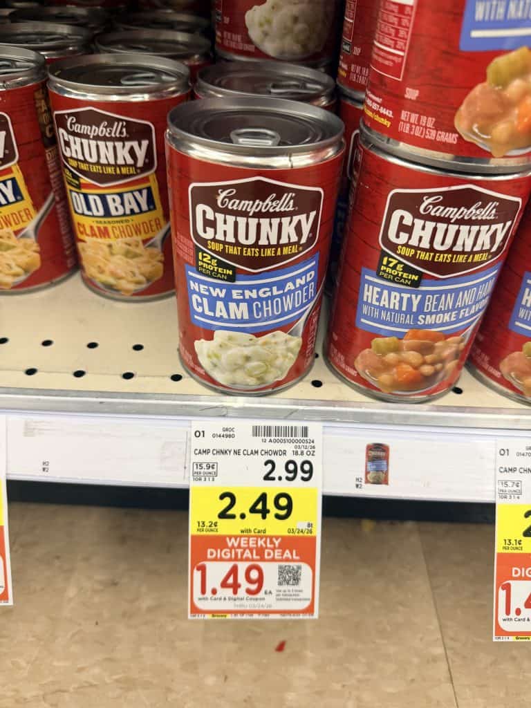 campbell's chunky soup kroger shelf image (1)