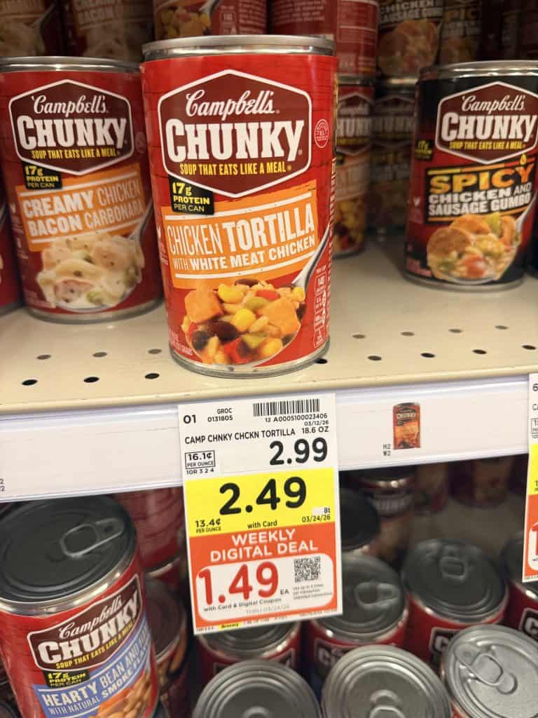 campbell's chunky soup kroger shelf image (1)