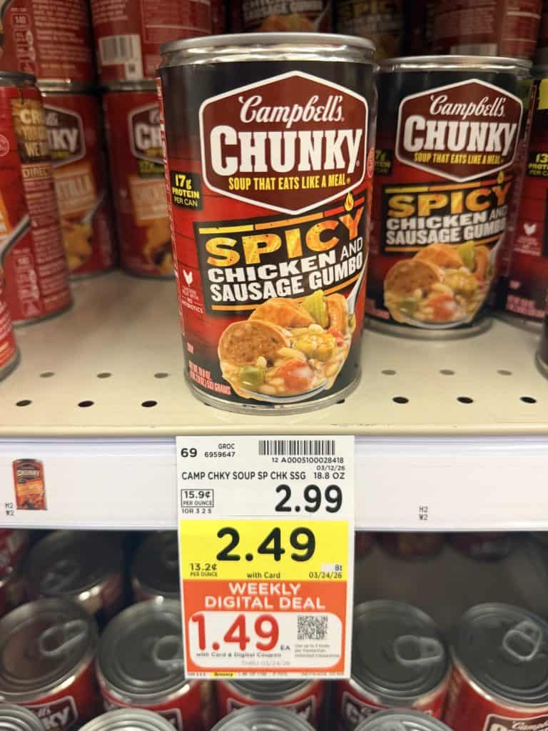 campbell's chunky soup kroger shelf image (1)
