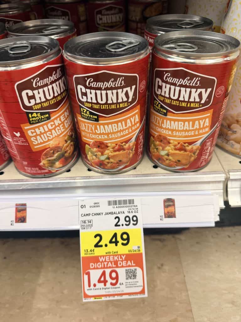 campbell's chunky soup kroger shelf image (1)