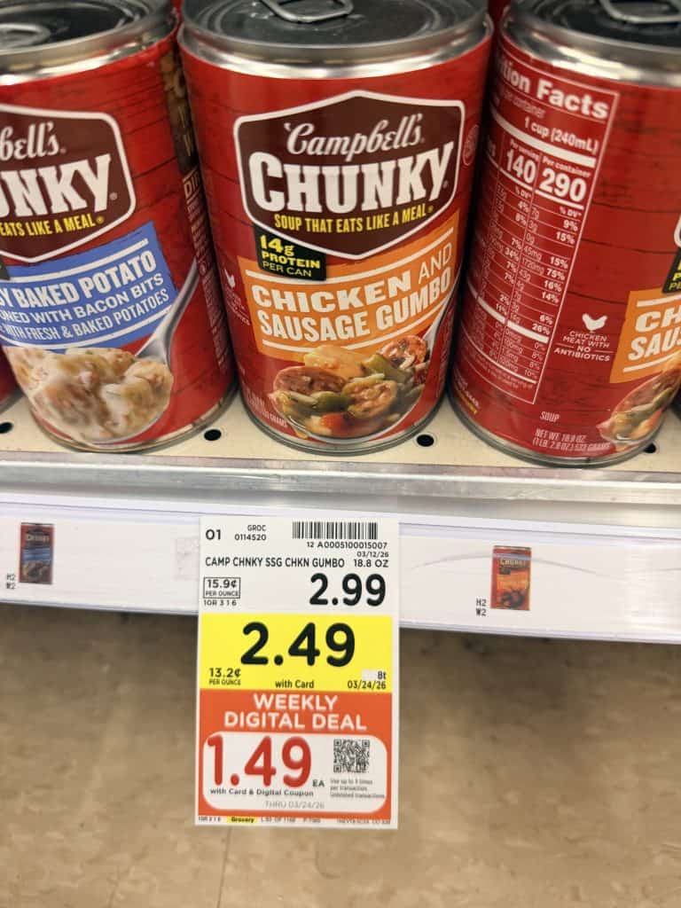 campbell's chunky soup kroger shelf image (1)