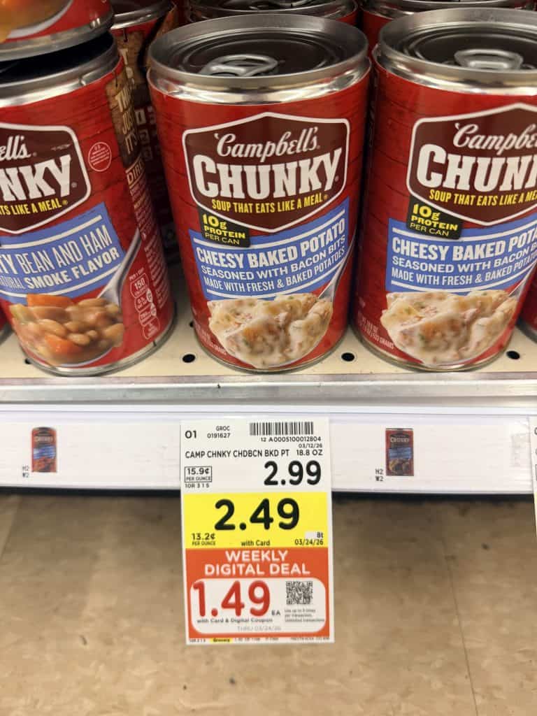 campbell's chunky soup kroger shelf image (1)