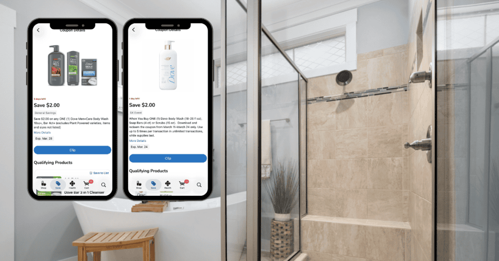 dove body wash kroger coupons