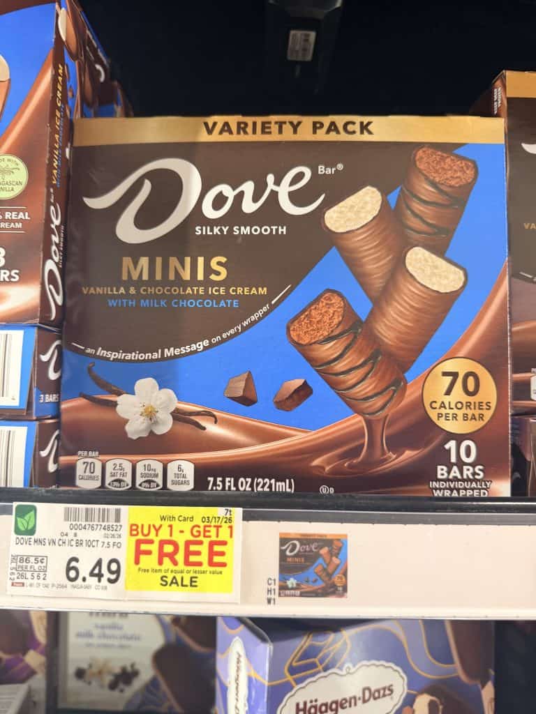dove ice cream kroger shelf image (1)