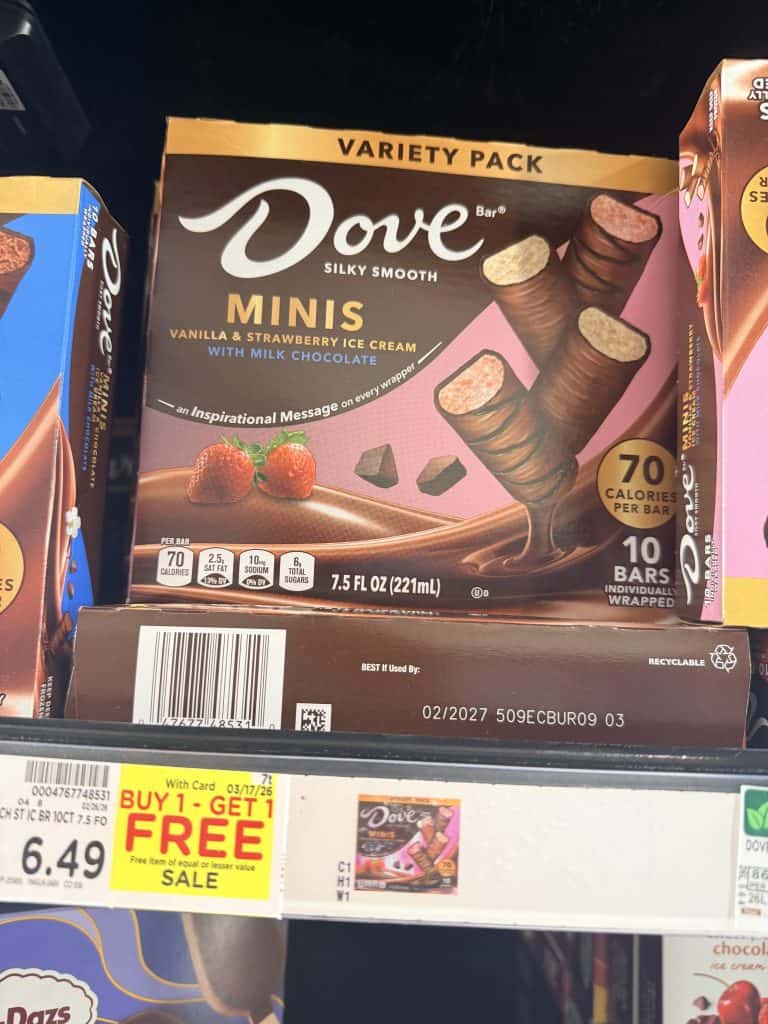 dove ice cream kroger shelf image (1)