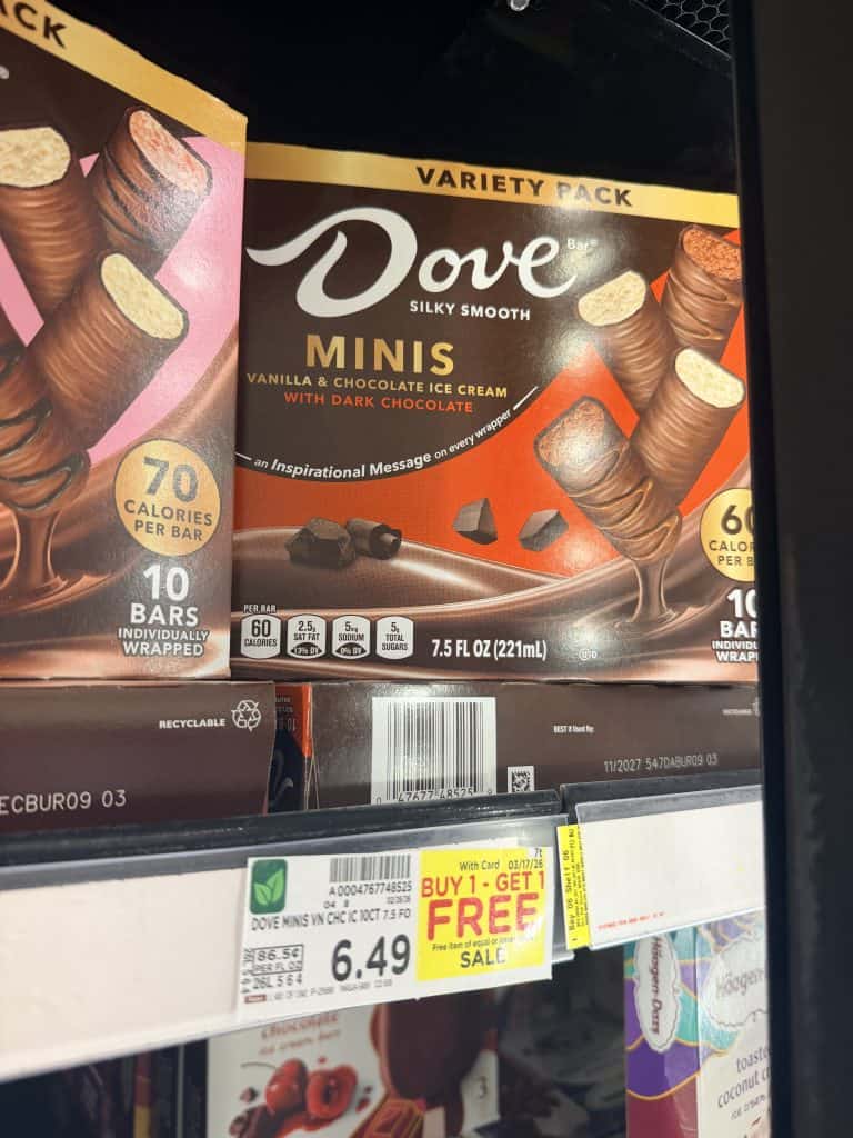 dove ice cream kroger shelf image (1)