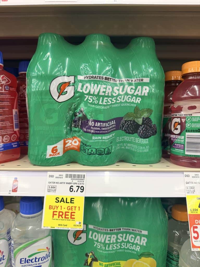 gatorade lower sugar kroger shelf image (1)