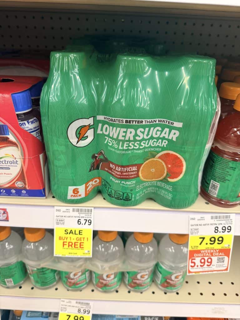 gatorade lower sugar kroger shelf image (1)