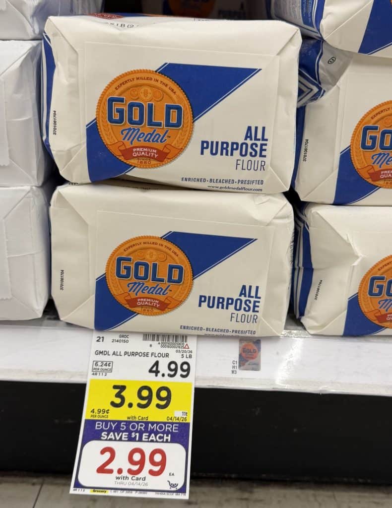 gold medal flour kroger shelf image (2)