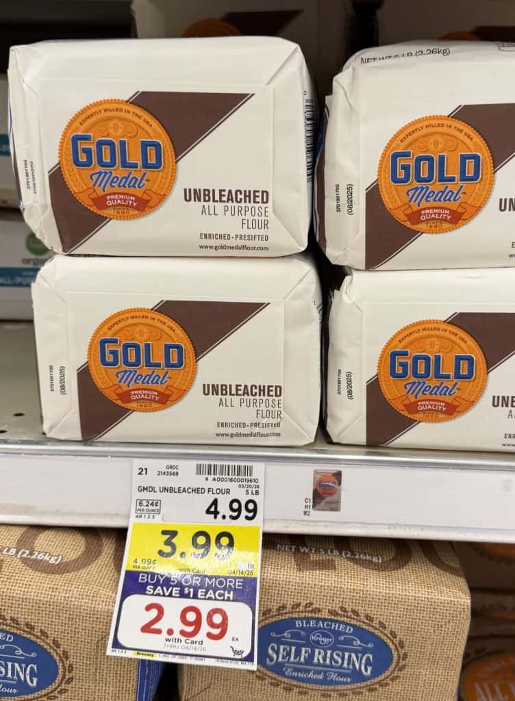 gold medal flour kroger shelf image (2)