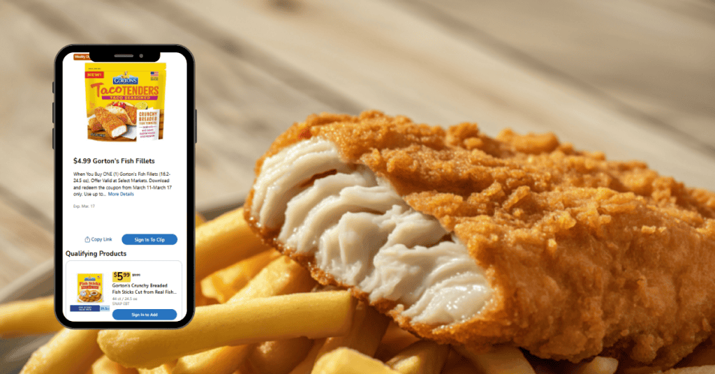 gorton's kroger digital coupon