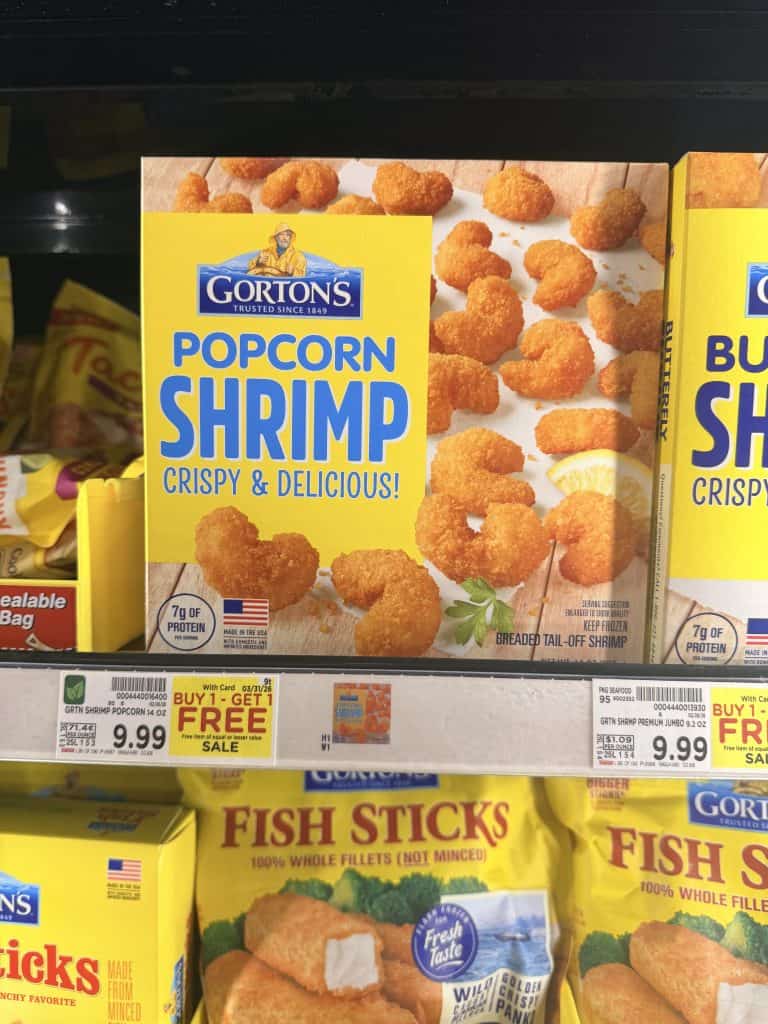 gorton's seafood kroger shelf image (1)